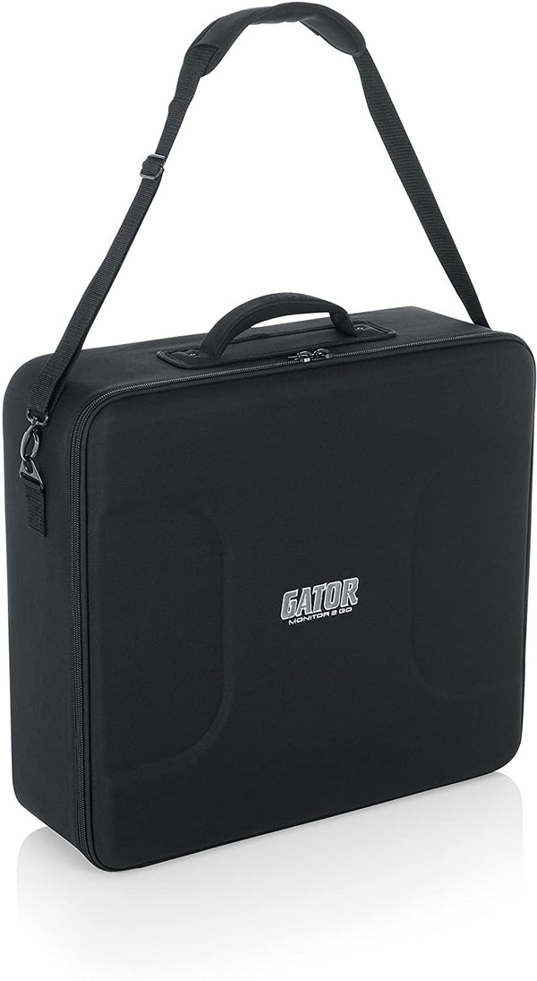 Gator G-MONITOR2-GO22 Rigid EPS Foam Lightweight Case; EVA Top; Fits Flat Screen Monitors Up to 22"
• Internal padded straps to