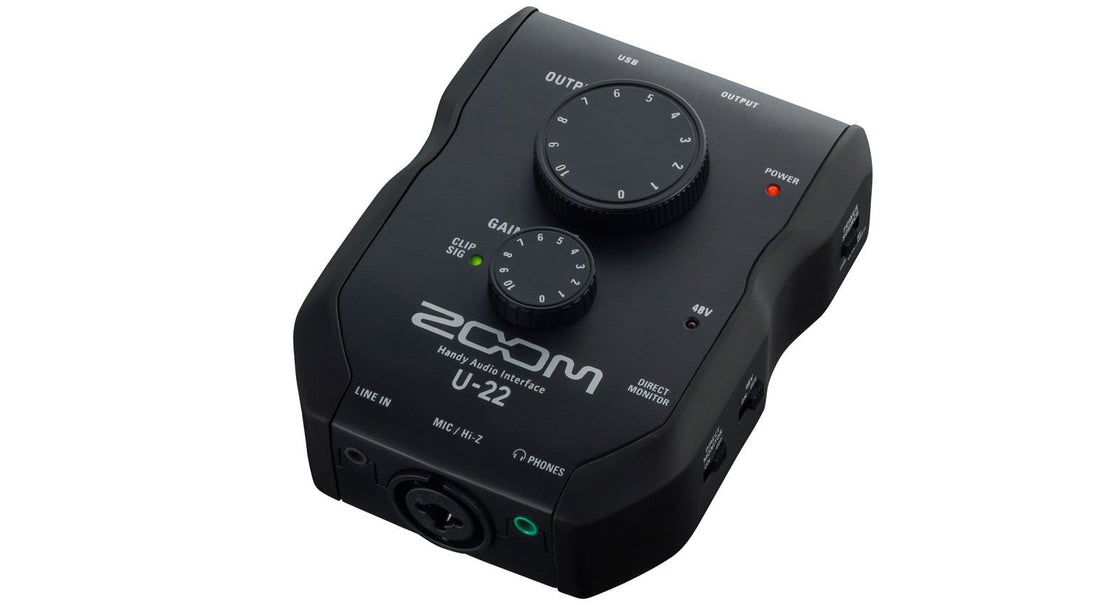 Zoom U-22 Handy Audio Interface;Zoom U-22 Handy Audio Interface;Zoom U-22 Handy Audio Interface